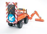 MB Unimog with bush mower and road security unit
