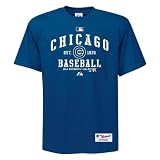 MLB Chicago Cubs Short Sleeve Basic Crew Neck Tee