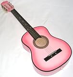 Pink Kids Guitar 32 - 1/2 Size - For Children Ages 5 and Up