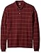Van Heusen Men's Big and Tall Long Sleeve Jaspe Windowpane Polo