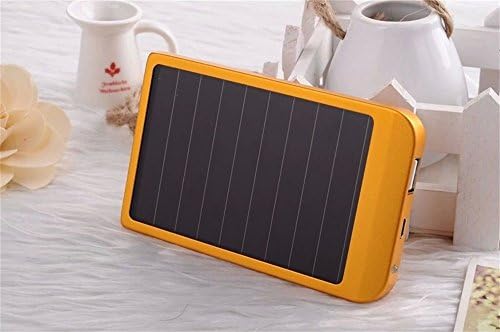 Solar Charger - Energy Oasis Solar Portable Phone Battery Charger 2600mah Power Bank and Travel Charger. Utilizing Both Solar And/or Electrical Energy to Fully Charge Wireless Devices on the Go. Freedom to Travel Anywhere with the Borch Solar Power Charger. External Battery Pack Compatible with Iphone 6 5.5 4.7 Inch 5s 5c 5 4s 4, Ipad Air, Other Ipads, Ipods(apple Adapters Not Included), Samsung Galaxy S5, S4, S3, Note 3, Note 4 Galaxy Tab 3, 2, Nexus 4, 5, 7, 10, HTC One, One 2 HTC One M8 ,Motorola Atrix, Droid , Lg Optimus, Most Kinds of Android Smart Phones and Tablets,windows Phone, Gopro Camera and More Other Kindle, Nook, and All Standard USB 5v/1a Devices. (Golden)