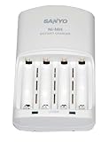 Sanyo 4-position Battery Charger - For 4-AA or 4-AAA Sanyo 4-position Battery Charger - For 4-AA or 4-AAA