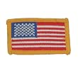 American Flag Patch -Yellow Small W03S64C