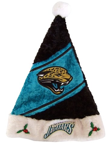 Jacksonville Jaguars NFL Himo Plush Santa Hat