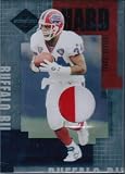 2005 Leaf Limited Helmet HW-25 Thurman Thomas (Piece of Authentic Helmet - Serial #D To 100 - Football Cards)