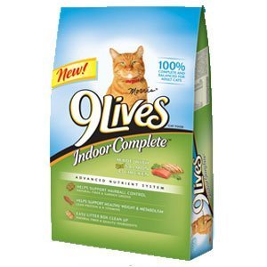 9 Lives Indoor Complete Cat Food, 13.3-Pound by Del Monte - Distributor [Pet Supplies]