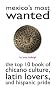 Mexico's Most Wanted: The Top 10 Book of Chicano Culture, Latin Lovers, and Hispanic Pride (Most Wanted) (Most Wanted Series)