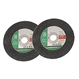 uxcell　ダブルサイド　穴　研摩用　ホイール　100mm　パッド 2個