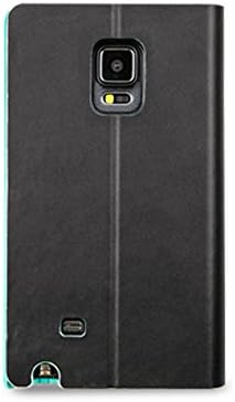 Chabel Sherbet Diary Premium Synthetic Leather Cover Case [Black] for Samsung Galaxy Note Edge N915