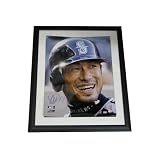 SEATTLE MARINERS AUTOGRAPH 16X20 ICHIRO FRAMED CLOSE UP MLB AUTHENTICATED