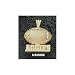 Utah State Aggies Solid 10K Gold ''AGGIES'' Football Pendant