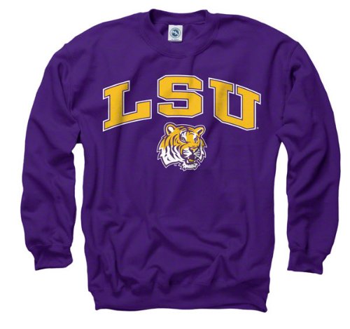LSU Tigers Purple Perennial II Crewneck Sweatshirt