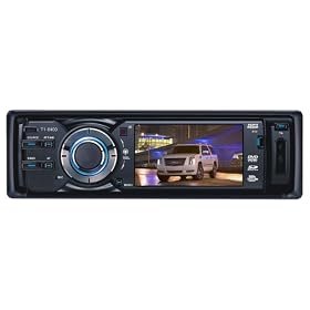 T1 Audio Beat 550 - 3" TFT Monitor, Bluetooth, 45 watts x 4 channels DVD Player