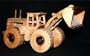 Extra 40% Off Handcrafted Wooden Toy Tractor Classic Vintage Model CMC_EARTHMOVER_001