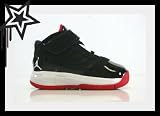 Jordan Big Ups (TD) Infant Toddler Babys Black Red Max 469436-001