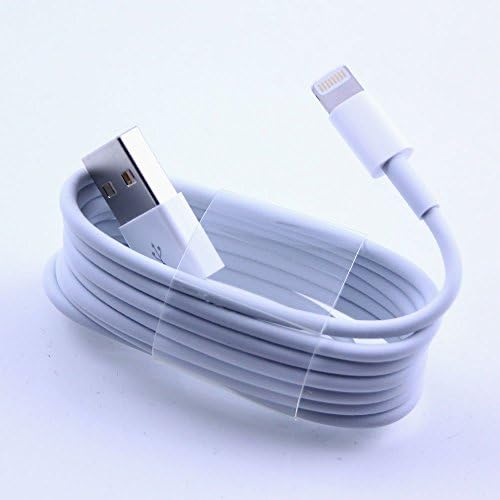 Blackangel Authentic Genuine OEM Charger USB 3ft Cable Cord for Apple iPhone 5 / 5S / 5C(White)