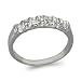 9ct White Gold 0.36ct Diamond Set Dress Ring