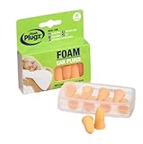 Hush Plugz Foam Ear Plugs 4 Pairs - Orange