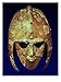Helmet, from the Sutton Hoo Ship Burial, circa 625-30 AD (Iron & Gilt Bronze) Art Giclee Poster Print, 12x16 Image