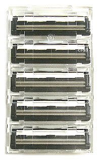 Merkur Trac Razor Blades, Magazine of 5