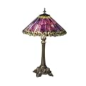 Peatail Table Lamp - Dark Purple/Green