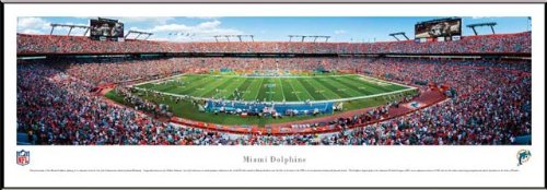 Miami Dolphins - Sun Life Stadium - Framed Poster Print