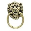 Amerock Traditional Classics Lion Head Ring Pulls 4-pk.- Antiqued Brass