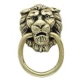 Amerock Traditional Classics Lion Head Ring Pulls 4-pk.- Antiqued Brass