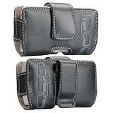 Leather Horizontal Pouch for RAZR / V3 & Samsung t809