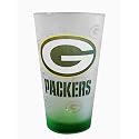 Green Bay Packers Frosted Pint Glasses Set of 2