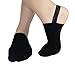 Halfsox-Women's Casual Cotton Sling-back No Show Half Socks