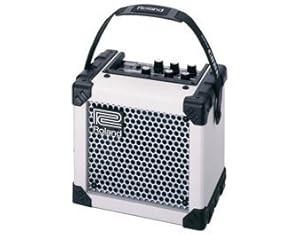 Roland Micro Cube Guitar Amp - White