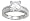 2.00 Ct Princess Cut Solitaire Engagement Ring with Princess Cut Side Stones Antique Style Setting Cz Cubic Zirconia (5)
