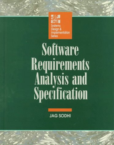 Software Requirements Anal Specif (McGraw-Hill Systems Design & Implementation Series)