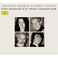 Brahms - Piano Quartet Op 25; Schumann - Fantasiest�cke