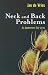 Book Neck and Back Problems (By Appointment Only)