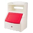 Lift & Hide Bookcase Storage Chest - Red
