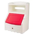 Lift & Hide Bookcase Storage Chest - Red