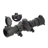 Quick Aim Red/ Green Dot Sight w/ Scope Rings