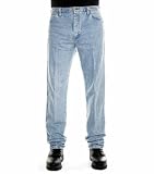 Mens Wrangler® Gold Buckle Relaxed Fit Jeans 36 Inseam, BLEACH, 30