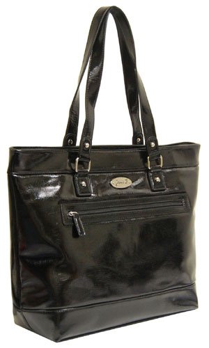 Jamie B Collection Womans Laptop Tote - Black