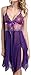Queen.M® Pretty Pajama Sexy Lingerie Sling Erotic Transparent Underwear for Sex Flirt