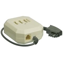 Wentronic TAE 20NFF Verl�ngerung (Stecker F auf Dose NFF codiert und RJ11) 0,2m
