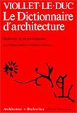 Le dictionaire d'architecture