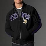 Men's '47 Brand Minnesota Vikings Scrimmage Track Jacket Large