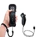 Nintendo Wii Remote and Nunchuck Controller Combo - Black (Non Oem) - Bulk Packaging
