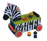 Review Eddu Toy  / Wooden Shape Sorter Zebra Ride On - EdduToys