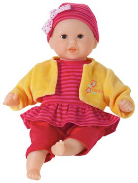 Childrens Toyshop  Toys : Corolle Mon Premier Calin Laughing Raspberry - 12" Doll