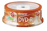 Memorex 4.7GB/8x DVD-R (25-Pack Spindle)