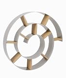 Kare 70755 Wandregal SNAIL 75x75x13 cm silber